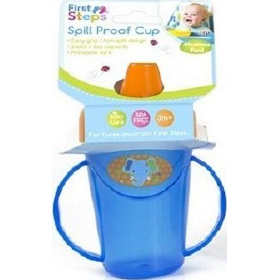 Erste Schritte Jungle Pals 3+ Becher mit zwei Griffen blauer Elefant 236 ml