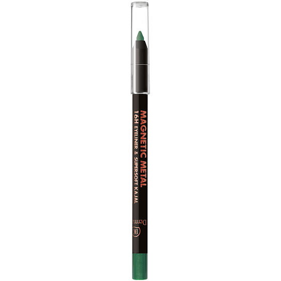Dermacol Metallic Eyeliner Magnetischer Metallic Eyeliner mit Bleistift 04 grün 2 g