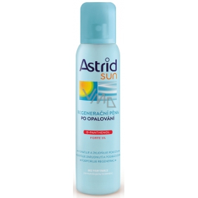 Astrid Sun Regenerierender Schaum nach dem Sonnenbad mit einem hohen Gehalt an D-Panthenol Forte 5% Spray 150 ml