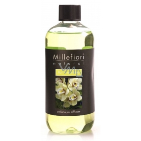 Millefiori Milano Natural Fiori D´Orchidea - Orchideenblüten Diffusor-Nachfüllung für Weihrauchstiele 500 ml