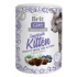 Brit Care Cat Snack Knuspriger Hühnersnack mit Drossel und Heidelbeere Ergänzungsfuttermittel für Kätzchen, ab 6 Wochen 100 g