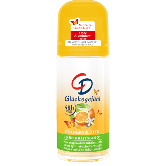 CD Orangenblüten - Orangenblütenball Antitranspirant Deodorant Roll-On für Frauen 50 ml