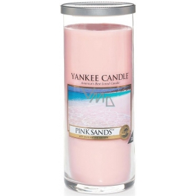 Yankee Candle Pink Sands Dekor Duftkerze großes Zylinderglas 75 mm 566 g