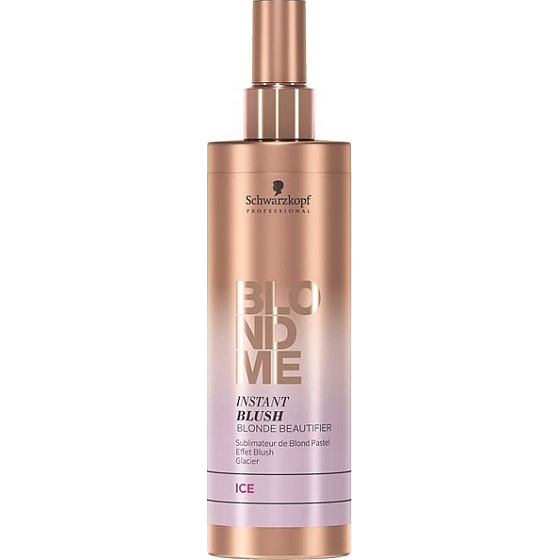 Schwarzkopf Professional BlondMe Instant Blush Blonde Beautifier Eistönungsspray für blondes Haar 250 ml