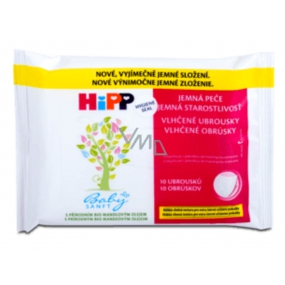 HiPP Babysanft Reinigung Feuchttücher für Kinder 10 Stück