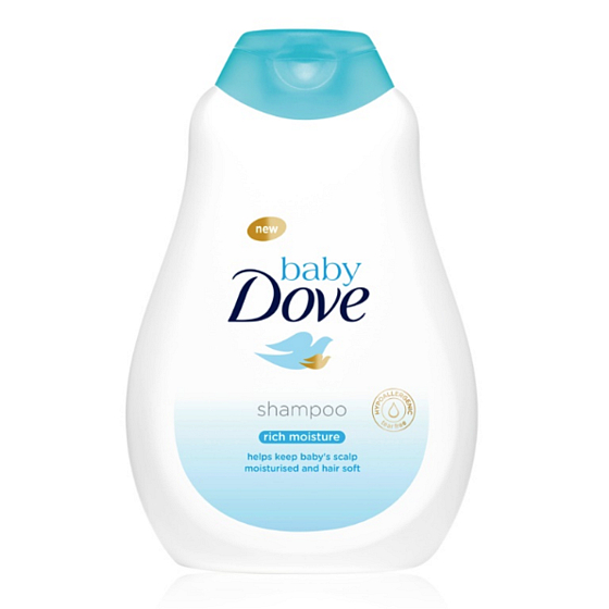 Dove Baby Rich Moisture Haarshampoo für Kinder 200 ml