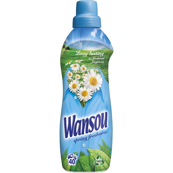 Wansou Spring Freshness Weichspüler konzentriert 40 Dosen 1 l