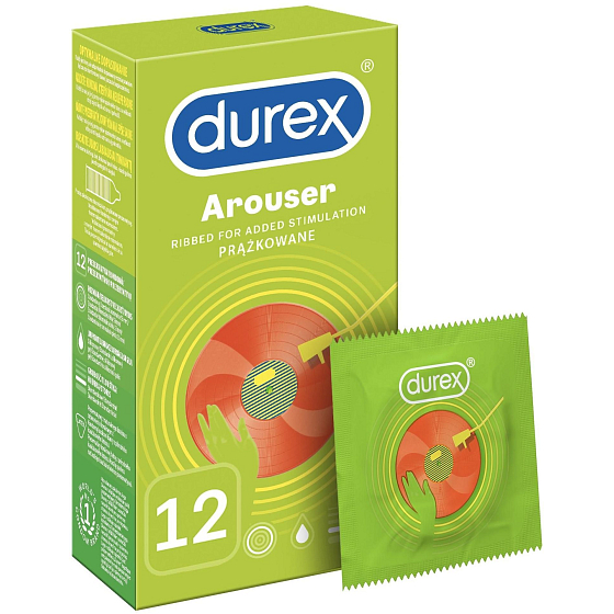 Durex Arouser Kondom, nominale Breite 53 mm 12 Stück