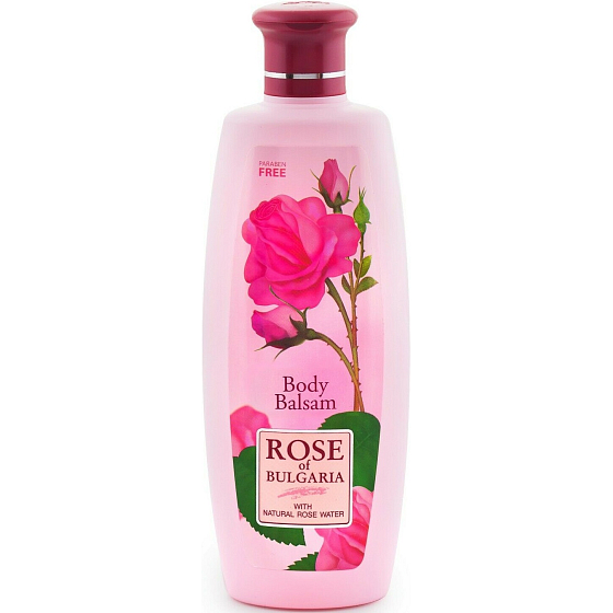 Rose of Bulgaria Körperbalsam mit Rosenwasser 330 ml