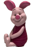 Disney Winnie the Pooh Mini Figur - Ferkel sitzend, 1 Stück, 5 cm