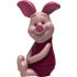 Disney Winnie the Pooh Mini Figur - Ferkel sitzend, 1 Stück, 5 cm