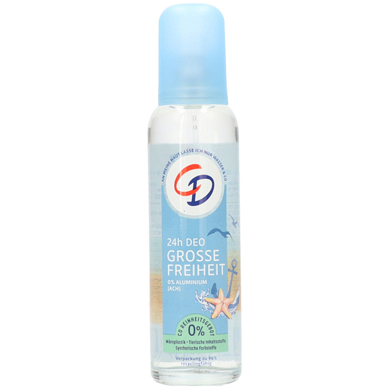 CD Grosse Freiheit - Frischer Wind Körperdeodorant Spray Glas 75 ml