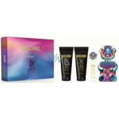 Moschino Toy 2 Pearl Eau de Parfum Unisex 30 ml + Körperlotion 100 ml + Duschgel 100 ml + Eau de Parfum 10 ml, Geschenkset Unisex