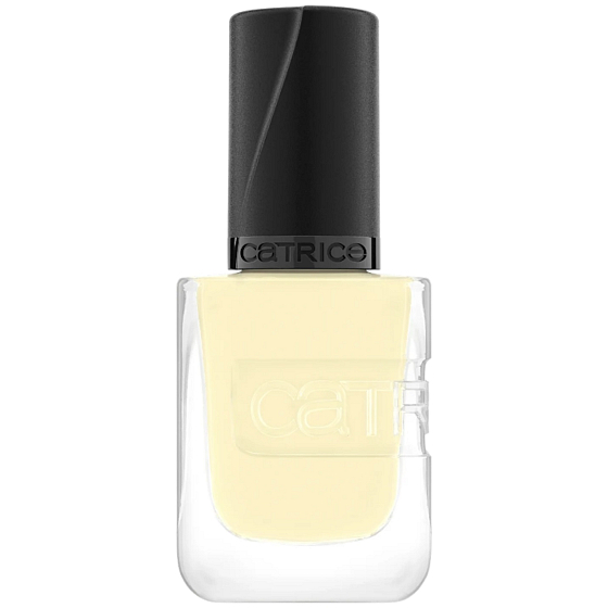 Catrice Gel Affair lak na nehty 012 Easy Peasy Lemon Squeezy, 10,5 ml. Gelový lak ve svěžím citronově žlutém odstínu, který poskytuje intenzivní barvu, vysoký lesk a dlouhotrvající výdrž.