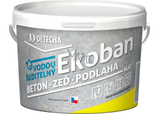 Detecha Ekoban barva na dřevo i beton, šedá, 2,5 kg