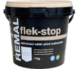 REMAL Flek-stop Farbe gegen Flecken von Wasser, Rauch und Nikotin 1 kg