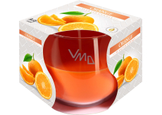 Bispol vonná svíčka ve skle pomeranč, 100 g