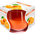 Bispol Duftkerze im Glas Orange, 100 g