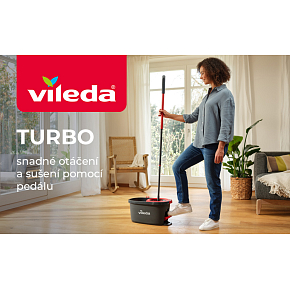 Vileda Easy Wring and Clean Turbo 2v1 Ersatz für den Bodenwischer