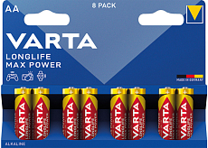 Varta Longlife Max Power AA Batterien 8 Stk