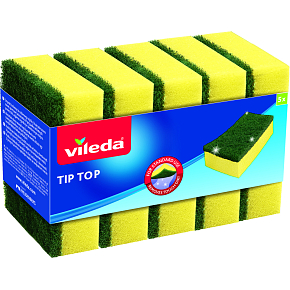 Vileda Tip Top Schwamm für Geschirr, 5 Stück