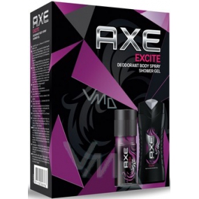 Axe Excite Deodorant Spray für Männer 150 ml + Duschgel 250 ml, Kosmetikset