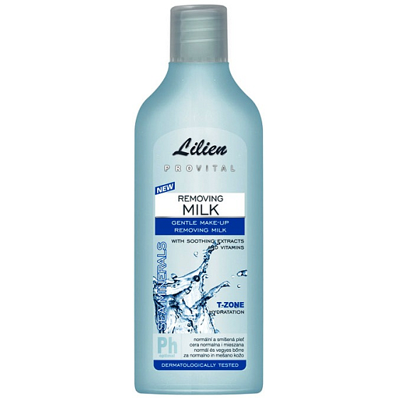 Lilien Provital Sea Mineralien Make-up Entferner normale und Mischhaut 200 ml