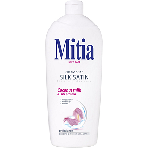 Mitia Silk Satin Flüssigseife, 1 l Mitia Silk Satin Flüssigseife, 1 l