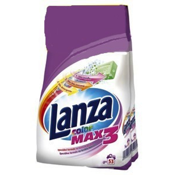 Lanza Max3 Farbwaschpulver für farbige Wäsche 4 kg