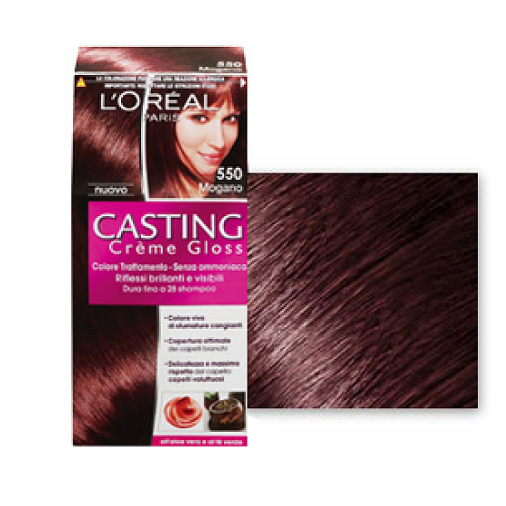 Loreal Paris Casting Creme Gloss Haarfarbe 550 Mahagoni