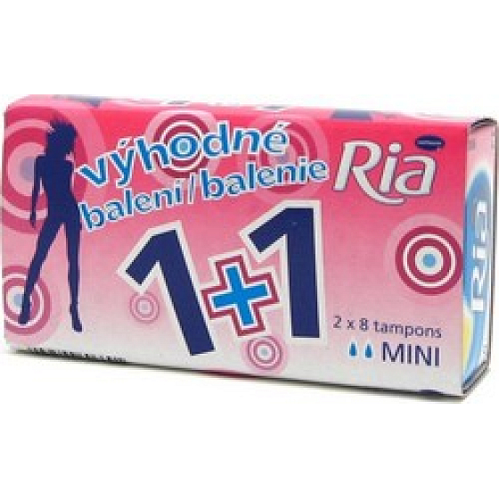 Ria Mini Damen Tampons 2 x 8 Stück