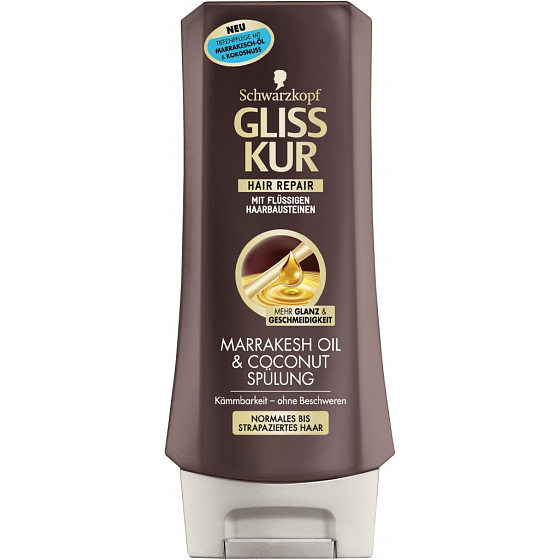 Gliss Kur Marrakesh Öl & Kokosnussbalsam normal leicht geschädigtes Haar 200 ml