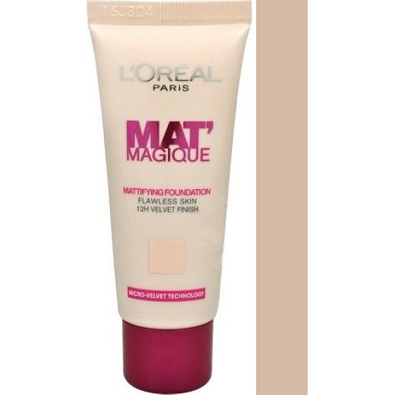 Loreal Mat Magique 12h Make-up 02 Rose Elfenbein 25 ml