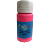 Art e Miss Universal-Acrylfarbe Gloss 81 Neon Pink 40 g