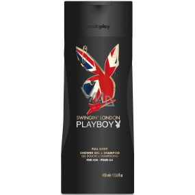 Playboy London Swingin 2in1 Duschgel und Shampoo für Männer 400 ml