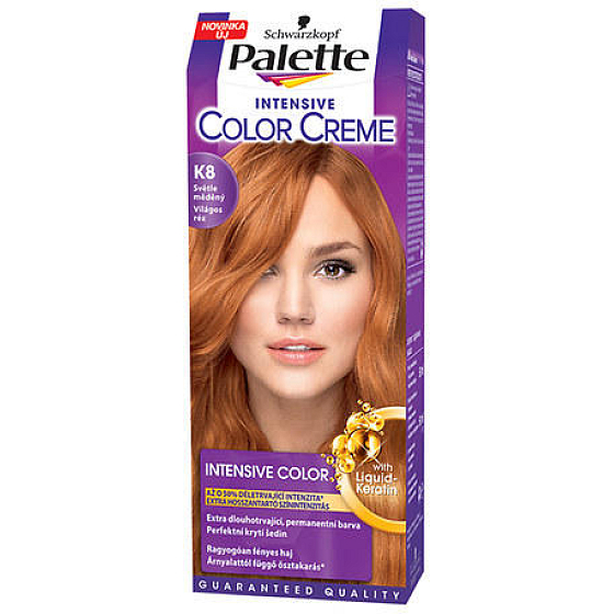 Schwarzkopf Palette Intensive Color Creme Haarfarbe K8 Helles Kupfer