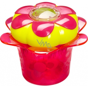 Tangle Teezer Flowerpots Professionelle kompakte Haarbürste Princess Pink