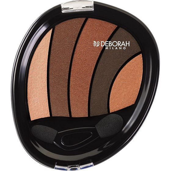 Deborah Milano Perfect Smokey Eye Palette 5 Lidschatten-Palette 01 Bronze 5 g