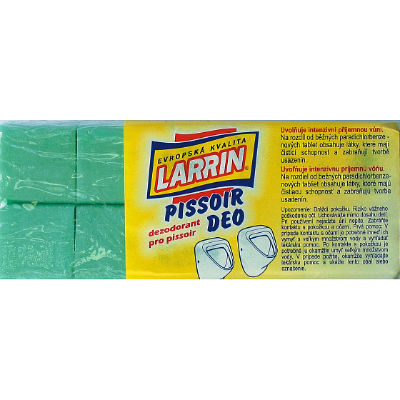 Larrin Pissoir Forest Deo feste Urinalrolle 10 Stück 250 g