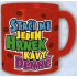 Nekupto Geschenke mit Humor Maxi-Becher Eine Tasse Kaffee 0,8 l pro Tag reicht mir