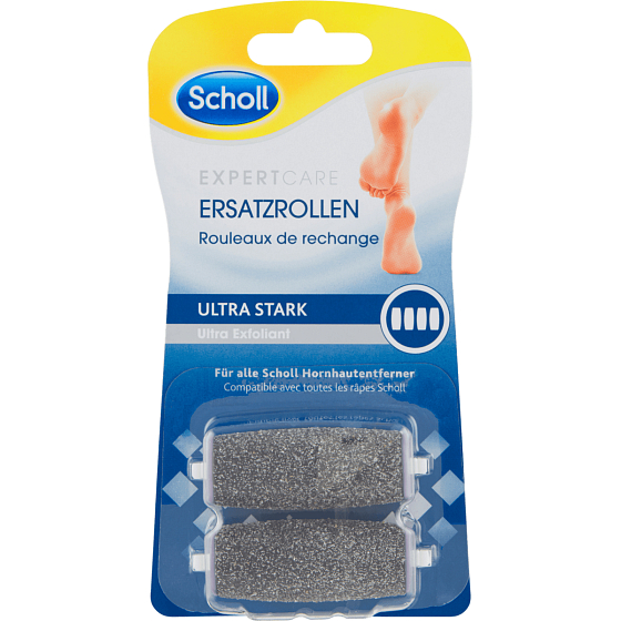 Scholl Expert Care Ultra Exfoliant ultra grob mit Diamantkristallen Ersatzkopf für elektrische Feile 2 Stück