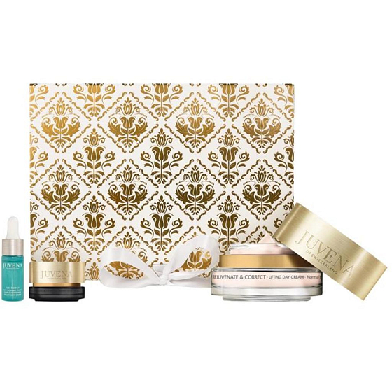 Juvena Skin Rejuvenate Tagescreme 50 ml + Delining Nachtcreme 10 ml + Aqua Recharge Essence 10 ml, Kosmetikset
