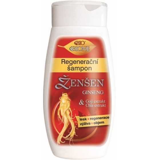 Bione Cosmetics Ginseng Regenerationsshampoo für alle Haartypen 260 ml