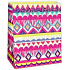Ditipo Geschenk Papiertüte 26,4 x 13,7 x 32,4 cm verschiedene geometrische Formen AB