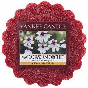 Yankee Candle Madagascan Orchid - Orchidee aus Madagaskar duftendem Wachs für Aromalampe 22 g