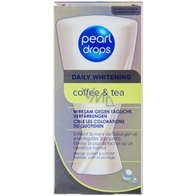 Pearl Drops Coffee & Tea Whitening Zahnpasta gegen dunkle Flecken mit Fluorid 50 ml