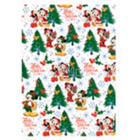 Ditipo Geschenkpapier 70 x 200 cm Weihnachten Disney White Mickey