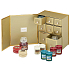 Yankee Candle Duftkerze kleines Glas 104 gx 2 Stück + Duftvotivkerze 49 g, x 6 Stück + Wachs für Aromalampe 22 g, x 6 Stück Weihnachtsgeschenkset 23 x 20 x 11 cm