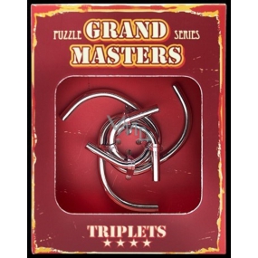 Albi Grand Masters Metallpuzzle - Drillinge 4/4