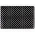 Albi Visitenkartenetui, Karten schwarz Tupfen 9,5 cm x 7 cm